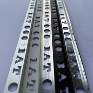BAT Trims Aluminium Angle Perforated 3m