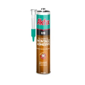 Akfix 610 PU Express Montage Adhesive (Transparent) 310ml