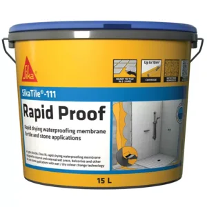 Sika Tile -111 Rapid Proof Waterproofing Membrane Blue 15L